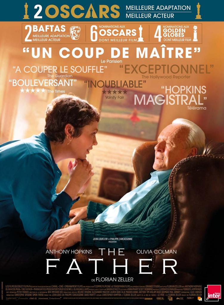 The father / Florian Zeller, réal. | ZELLER, Florian. Metteur en scène ou réalisateur