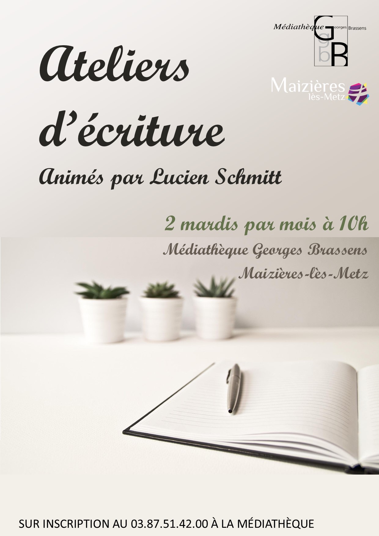 Ateliers d'écriture | 